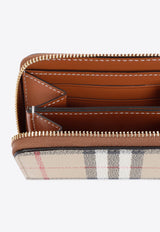 Mini Zip Around Check Wallet