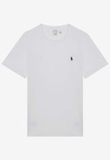 Polo Ralph Lauren Logo Embroidered T-shirt White 710680785003CO/S_POLOR-WHT