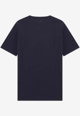 Polo Ralph Lauren Logo Embroidered T-shirt Blue 710680785004CO/S_POLOR-IN