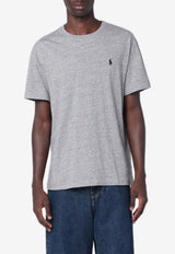 Polo Ralph Lauren Logo Embroidered T-shirt Gray 710707087006CO/R_POLOR-DV
