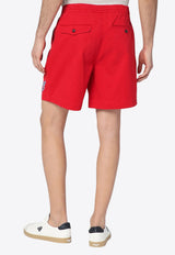 Polo Ralph Lauren Logo Casual Shorts Red 710963472001CO/Q_POLOR-RT