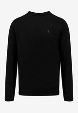 Polo Ralph Lauren Wool Crewneck Sweater Black 710974148003_POLO BLACK_29847462