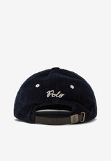 Polo Ralph Lauren NY Corduroy Baseball Cap Blue 710979197001CO/R_POLOR-HN