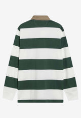 Polo Ralph Lauren Long-Sleeved Stripe Polo T-shirt Green 710P05317004CO/S_POLOR-GC