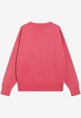 Polo Ralph Lauren Printed Crewneck Sweatshirt Red 710P05436001CO/S_POLOR-NR