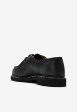 Paraboot Michael Derby Shoes in Leather Black 715604LE/R_PARAB-LN