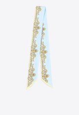 Bandeaux Printed Silk Scarf