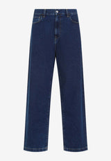 Landon Straight-Leg Denim Pants