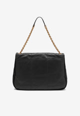 Saint Laurent Large Jamie 4.3 Nappa Leather Shoulder Bag Black 742431AAB32/Q_YSL-1000