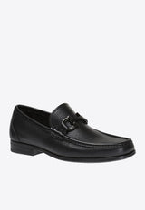 Grandioso Grained Leather Loafers