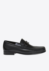 Grandioso Grained Leather Loafers