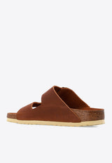 Birkenstock Arizona Big Buckle Slides Cognac 1011073 0-COGNAC