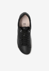 Birkenstock Bend Low-Top Leather Sneakers Black 1017722 0-BLACK