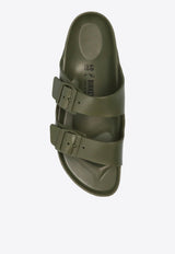 Birkenstock Arizona Essentials Buckled Slides Khaki 1019152 0-KHAKI