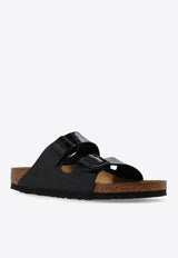 Birkenstock Arizona Double-Strap Slides Black 1005291 0-PATENT BLACK