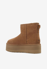 UGG Classic Mini Platform Snow Boots Chestnut 1134991 0-CHE