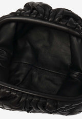 Bottega Veneta Mini Pouch Bag in Intrecciato Leather 585852 VCPP1-8803 Black