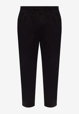 Giorgio Armani Straight-Leg Double-Jersey Pants 3GSP54 SJSXZ-UBVN