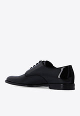 Dolce & Gabbana Patent Leather Derby Shoes Black A10597 AX651-80999