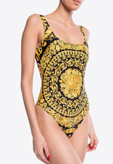 Barocco Print One-Piece Swimsuit
