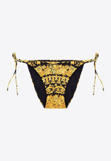 Versace Barocco Print Bikini Bottom Multicolour ABD08007 A232992-A7900