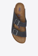 Birkenstock Arizona Leather Slides Black 752483 0-BLACK