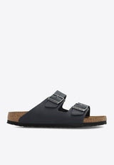 Birkenstock Arizona Leather Slides Black 752483 0-BLACK