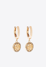 Tory Burch Miller Hoop Earrings Gold 87041 0-783