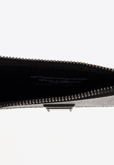 Logo Plate Cardholder with Keyring