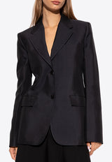Jil Sander Single-Breasted Tailored Blazer Navy Blue J04BN0003 J70013-401