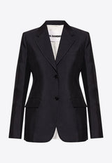 Jil Sander Single-Breasted Tailored Blazer Navy Blue J04BN0003 J70013-401