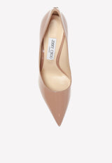 Jimmy Choo Love 100 Patent Leather Pumps Ballet Pink LOVE 100 PWJ-BALLET PINK