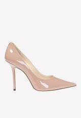 Jimmy Choo Love 100 Patent Leather Pumps Ballet Pink LOVE 100 PWJ-BALLET PINK