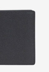 Four-Stitch Leather Bi-Fold Wallet