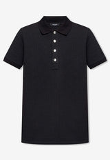 Balmain Basic Polo T-shirt Black AH1GB000 JB82-0PA