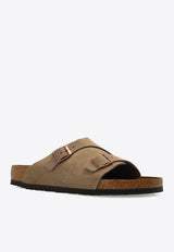 Birkenstock Zurich Double-Strap Leather Slides Beige 50461 0-TAUPE