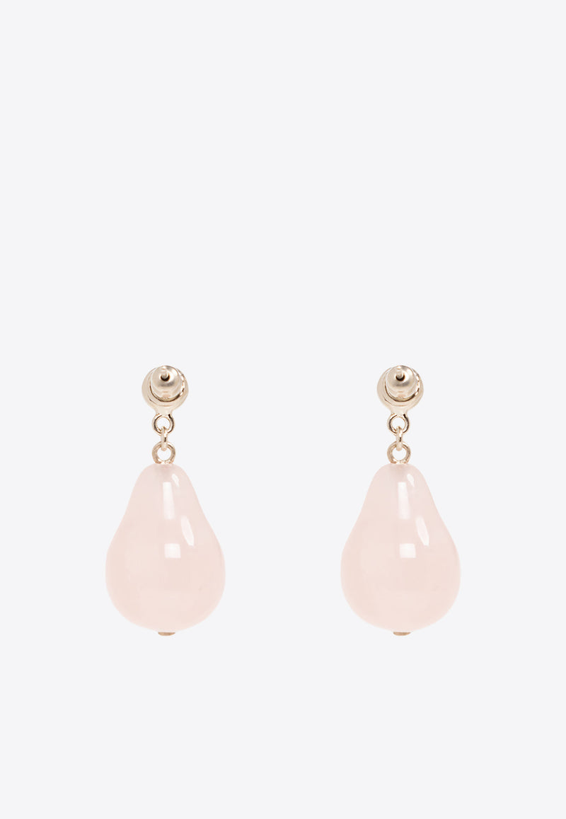 Chloé Darcey Pearl Drop Earrings Pink CHC22WFE10 PQT-9P0