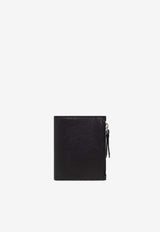 Four-Stitch Leather Wallet