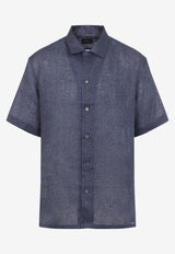 Linen Printed Cuban Shirt