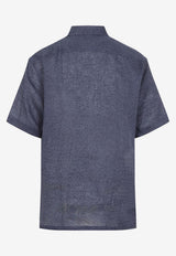 Linen Printed Cuban Shirt