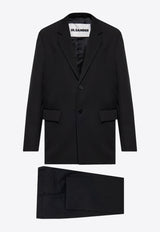 Jil Sander Single-Breasted Wool Suit Grey 6203293000