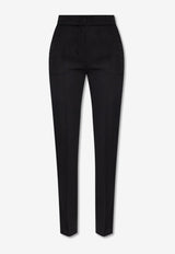 Jacquemus Tibau Tailored Slim-Leg Pants Black 620461