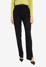 Jacquemus Tibau Tailored Slim-Leg Pants Black 620461