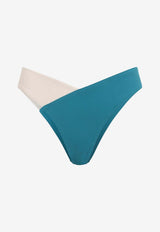Dialogue Two-Tone Bikini Bottoms