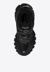 Track Nylon and Mesh Low-Top Sneakers