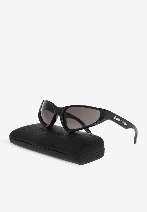 Balenciaga Xpander Rectangle Acetate Sunglasses 681941 T0007-1000