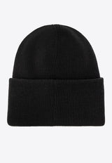 Logo Patch Wool Beanie