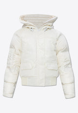 Canada Goose Paradigm Chilliwack Hooded Bomber Jacket White 2056WW 0-NORTH STAR WHITE