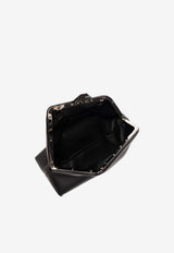 The Attico Day Off Leather Shoulder Bag 246WAH49 L001-100