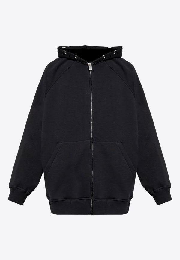 1017 ALYX 9SM Logo-Engraved Oversize Hoodie AAUSW0171FA01 0-BLK0001